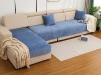 Набор накидок на диван из микрофибры TANGO SOFA светло-синий 90х160 (2шт)