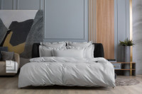 Постельное белье из египетского хлопка GERMAN GRASS Ash grey Allure Grass 1,5-спальное