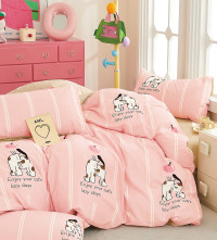 Постельное белье из твил-сатина TANGO lazy days 70х70 (2шт) 1,5-спальное