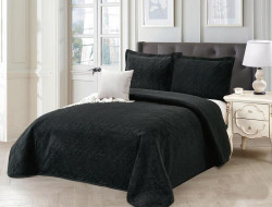 Покрывало с наволочками тонкое велюровое TANGO CASABLANCA CAS-33 230х250
