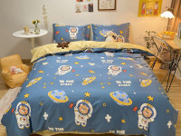 Постельное белье из сатина TANGO space 70х70 (2шт) 1,5-спальное