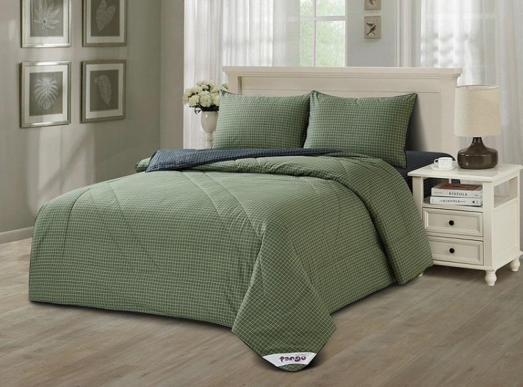 Постельное белье двухстороннее из твила с одеялом TANGO PRIMAVERA ульварте 50х70 (2шт) евро