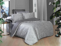 Постельное белье из сатина де люкс SAREV 300TC N081 ORLINA V3-GRI 50х70 (2шт) 1,5-спальное