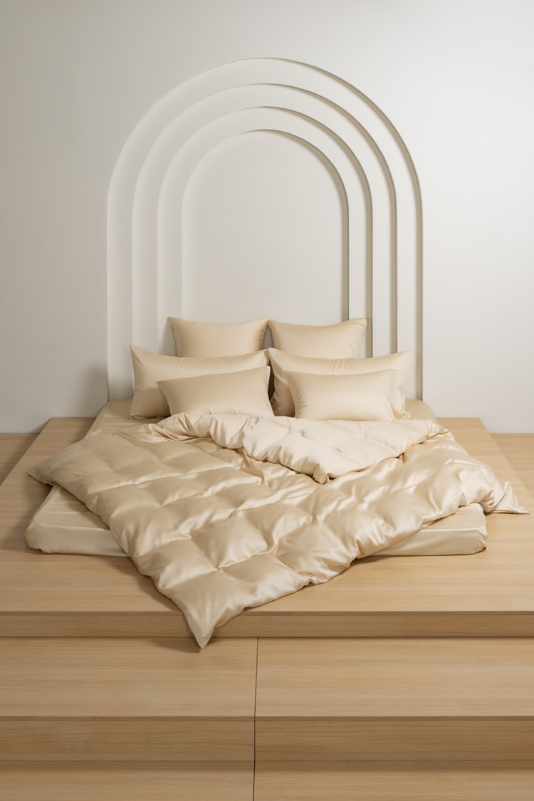 Постельное белье GERMAN GRASS VANILLA BRILLIANT GRASS 50х70 (2шт), 70х70 (2шт) евро