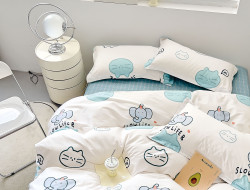 Постельное белье из твил-сатина TANGO слоулайф 50х70 (1шт), 70х70 (1шт) 1,5-спальное