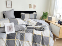 Постельное белье из твил-сатина TANGO стилотто 50х70 (1шт), 70х70 (1шт) 1,5-спальное