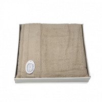 Плед из хлопка махровый KARVEN P956 ADA V2 светло-бежевый 160х220