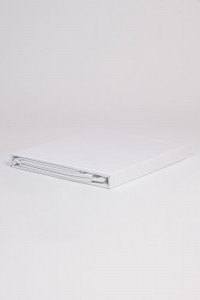 Простыня на резинке GERMAN GRASS NOBLE TRADITIONS GLACE WHITE GRASS 90х200х40