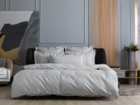 Простыня на резинке GERMAN GRASS Ash grey Allure Grass 140х200x40