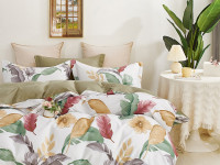 Постельное белье из твил-сатина TANGO драмио 50х70 (2шт) 1,5-спальное