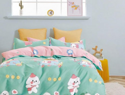 Постельное белье двухстороннее из твила TANGO TPIG-1502 50х70 (1шт), 70х70 (1шт) 1,5-спальное