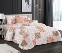 Покрывало с наволочками из полиэстера TANGO PATCHWORK PW444-91 230х250