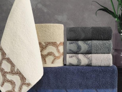 Набор кухонных полотенец махровых хлопковых KARVEN HM689 KOEN V20 30х50 (6шт)