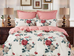 Постельное белье из печатного сатина SAILID B-202-1 1,5-спальное