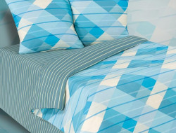 Постельное белье из поплина двухстороннее АЛЬВИТЕК ПА-727 евро