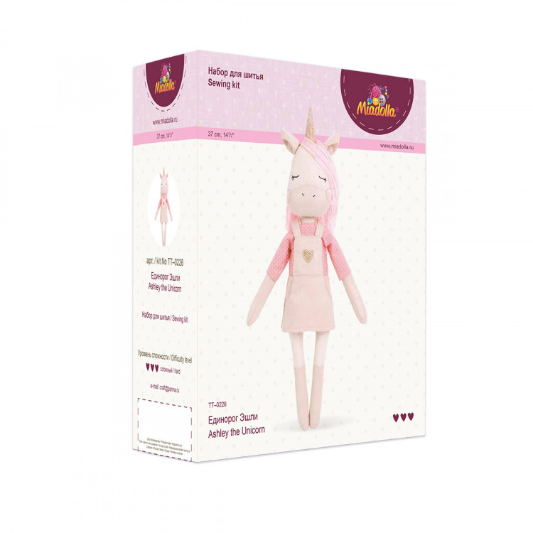 Набор для изготовления игрушки Miadolla TT-0226 Единорог Эшли