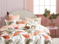 Постельное белье двухстороннее из твила TANGO парадис 70х70 (2шт) 2-спальное