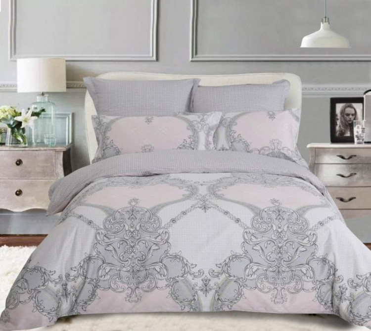 Постельное белье из сатина печатного САЙЛИД B-191 1,5-спальное