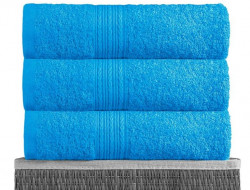 Полотенце махровое BAYRAMALY светло-голубое 50х90