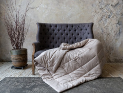 Одеяло стеганое GERMAN GRASS ALMOND WOOL GRASS 200х220 всесезонное