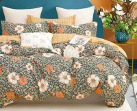 Постельное белье двухстороннее из твил-сатина SAILID BP-142-4 семейное