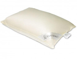 Подушка из хлопка и искусственного лебяжьего пуха BELPOL COTTON AIR 50х70 средняя