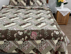 Покрывало с наволочками хлопковое TANGO PATCHWORK PW333-220 230х250