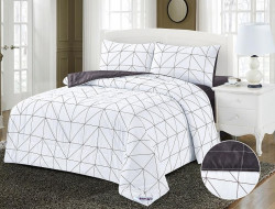 Постельное белье из микросатина с одеялом TANGO Y100-82 DE VERANO 50х70 (1шт), 70х70 (1шт) 1,5-спальное