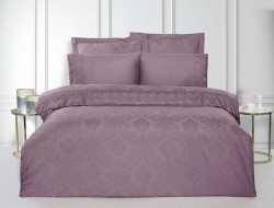 Постельное белье из жаккарда с кружевом KARVEN N166-J3-V7 50х70 (4шт)