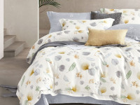 Постельное белье из тенсела ASABELLA 2085-6 50х70 (2шт) и 70х70 (2шт) евро