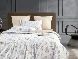 Постельное белье из египетского хлопка Premium ASABELLA 2180-6 50х70 (2шт) и 70х70 (2шт) евро