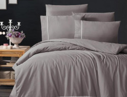 Постельное белье из DELUXE ранфорса KARVEN N028 ALISA LILAC 50х70 (2шт) 1,5-спальное