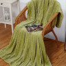 Плед из велсофта АЛЬВИТЕК SOFT PLUSH 005-CARRE-SP 150х200