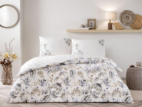 Постельное белье из ранфорса TAC RANFORCE NORAH кофе 1,5-спальное