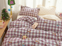 Постельное белье из твил-сатина TANGO китти 50х70 (2шт) 1,5-спальное