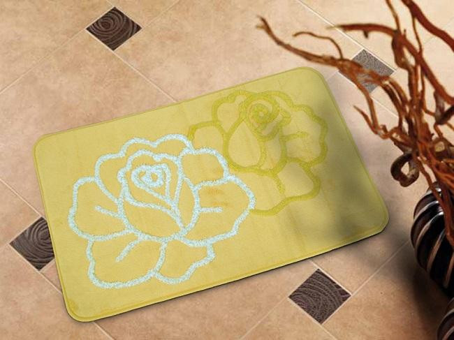 Коврик из микрофибры 3D TANGO ДВЕ РОЗЫ 13025-06 50х80