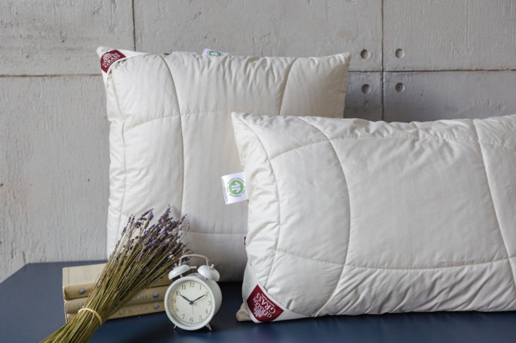 Подушка GERMAN GRASS Organic Hemp Grass регулируемая на молнии 50х90