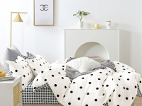 Постельное белье из твил-сатина TANGO принцесса на горошине 50х70 (2шт) 1,5-спальное