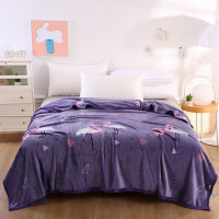 Плед из микрофибры TANGO ФЛАНЕЛЬ Фламинго 150х200