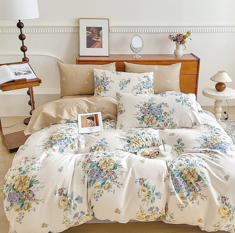 Постельное белье из сатина TANGO бовали 50х70 (2шт) 2-спальное