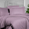 Постельное белье из страйп сатина KARVEN N163-SS-010 MURDUM лиловое 50х70 (2шт), 70х70 (2шт) евро