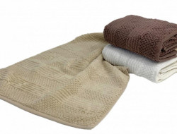 Набор полотенец махровых хлопковых KARVEN MICRO COTTON PREMIUM HS1007 NESHA V1 50х90 (3шт)