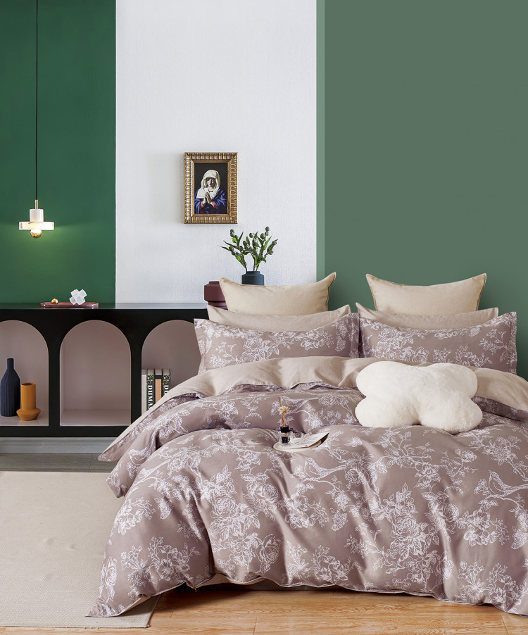 Постельное белье из твил-сатина TANGO шайло 50х70 (1шт), 70х70 (1шт) 1,5-спальное