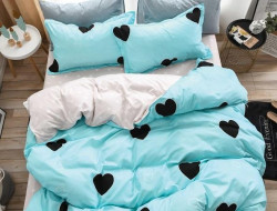 Постельное белье из микросатина TANGO DF-499 DREAM FLY 50х70 (1шт), 70х70 (1шт) 1,5-спальное