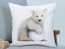 Наволочка декоративная из велюра TANGO 3D 7030-56 45х45