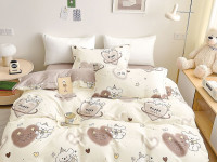 Постельное белье из твил-сатина TANGO puppy love 70х70 (2шт) 2-спальное