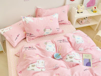 Постельное белье из твил-сатина TANGO happiness 50х70 (2шт) 1,5-спальное