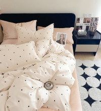 Постельное белье из твил-сатина TANGO поинт 70х70 (2шт) 1,5-спальное