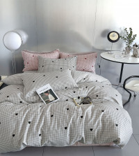 Постельное белье из твил-сатина TANGO коразон 50х70 (2шт), 70х70 (2шт) евро