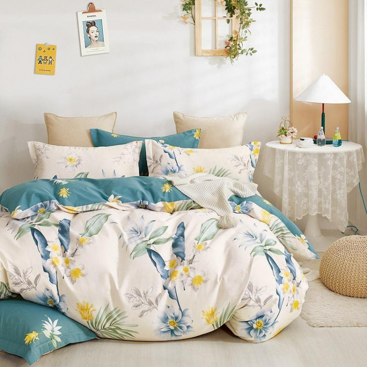 Постельное белье из твил-сатина TANGO лоунтэ 70х70 (2шт) 1,5-спальное